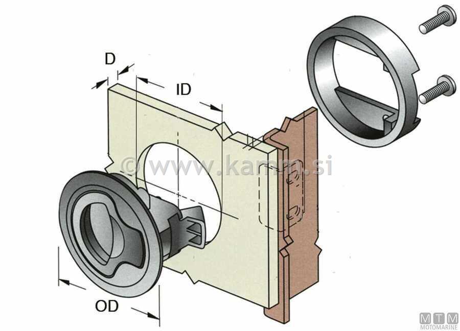 M 0342225 PVC ROČ.DVIŽNI