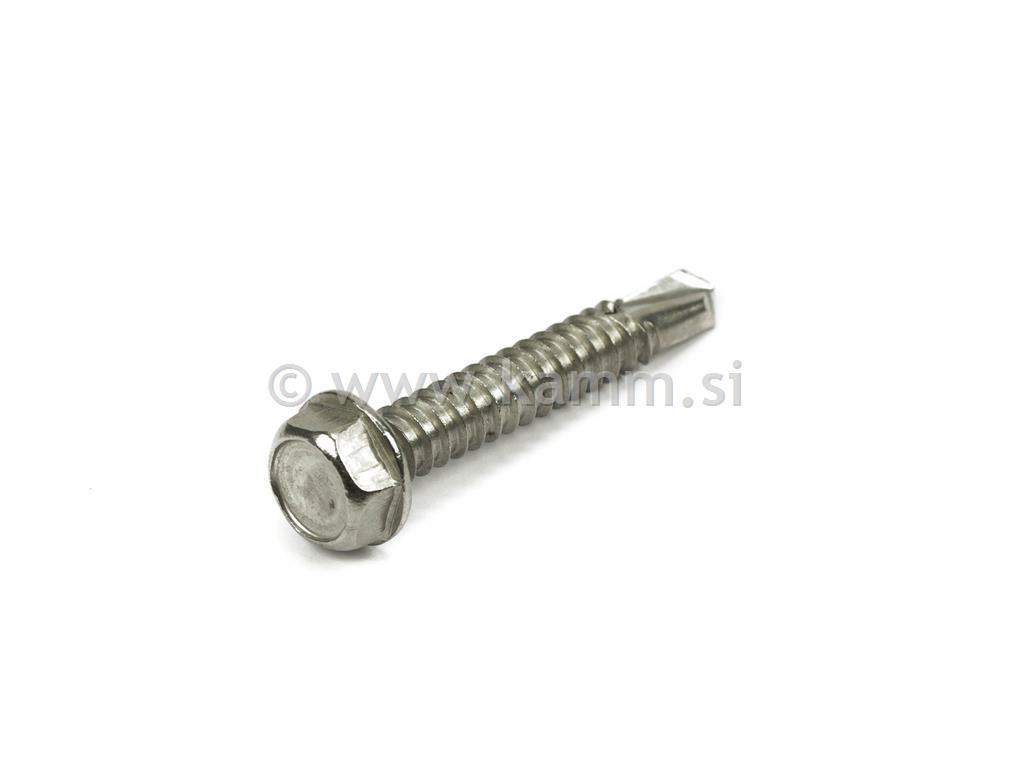 Inox šestroba glava DIN 7504