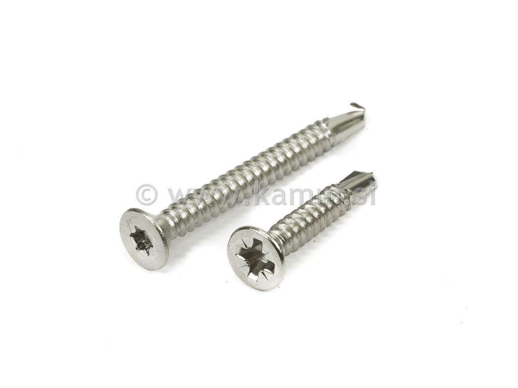 Inox vgreznjena glava DIN 7504