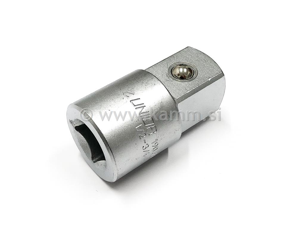 Adapterji 3/8", 1/2" in 3/4"