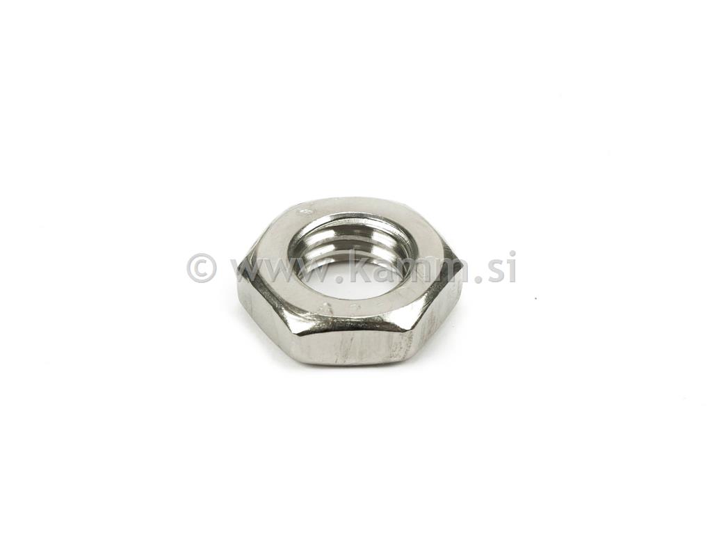 Inox nizka matica DIN 439 in 936