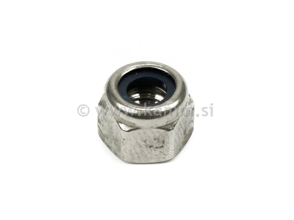 Inox samovarovalna matica DIN 982