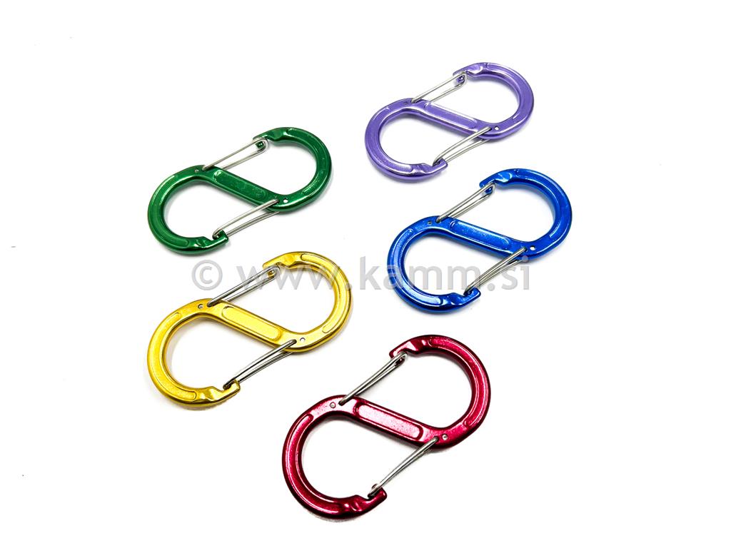 Aluminijasti karabin (različne barve) 814958