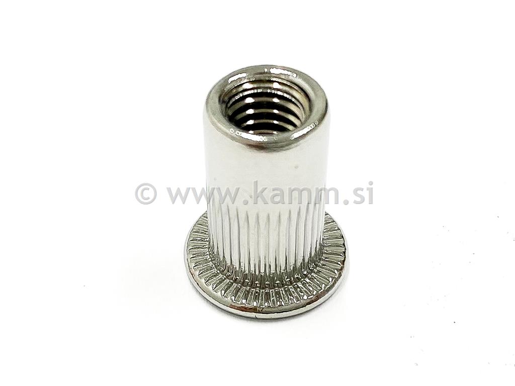 Inox razporna matica - cilinder glava