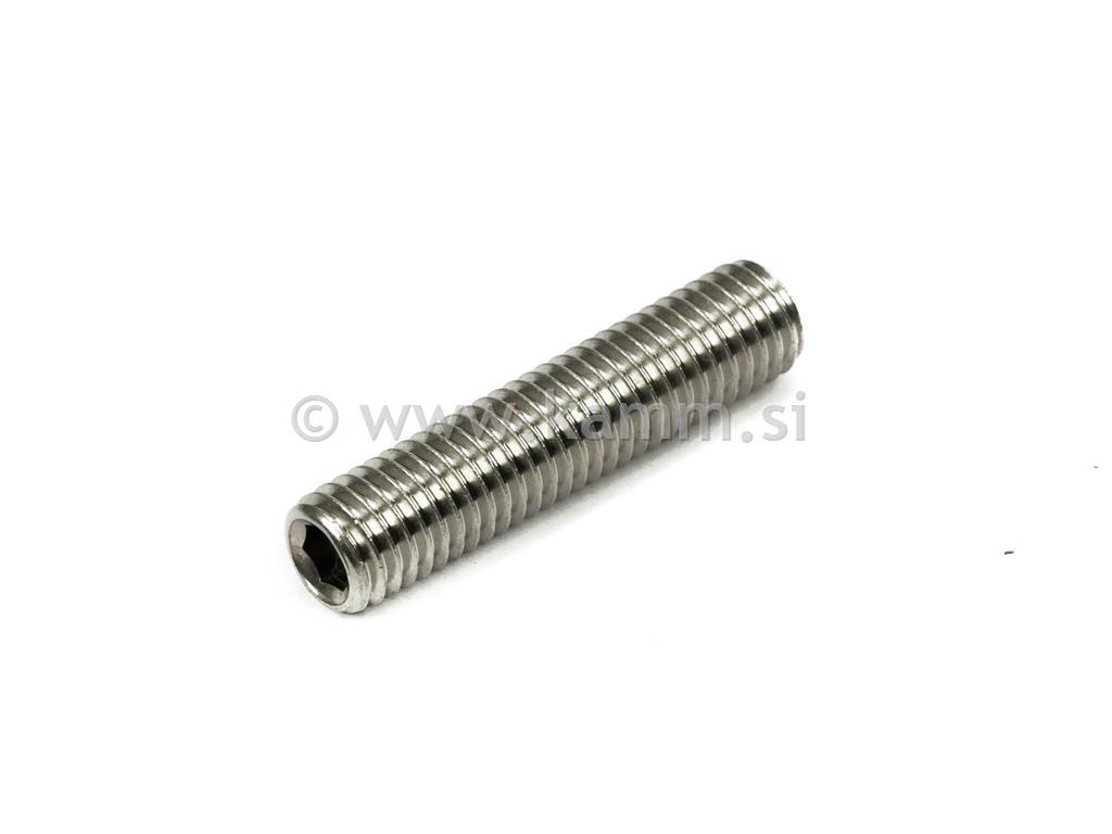 Inox navojni zatič brez konice DIN 913