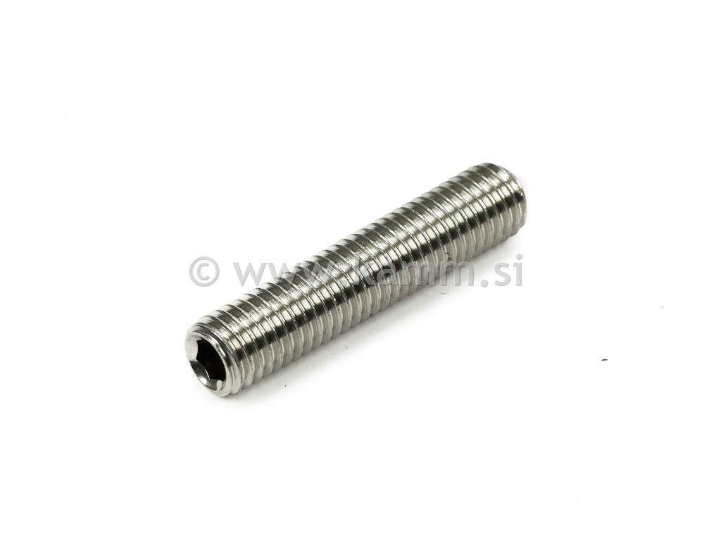 Inox navojni zatič s konico DIN 914