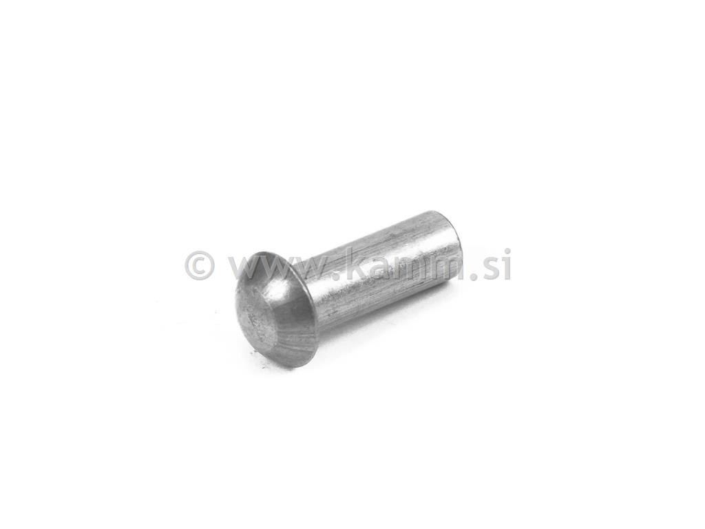 Inox kovica s polkrožno glavo DIN 660