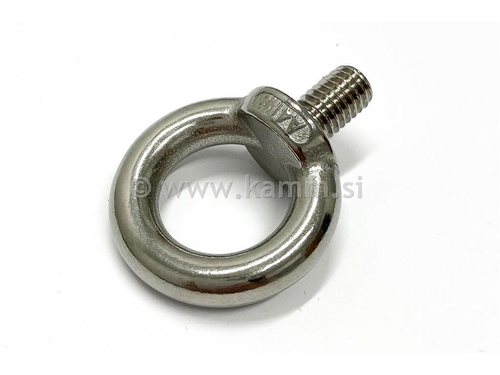 Inox vijak z obročem 8272