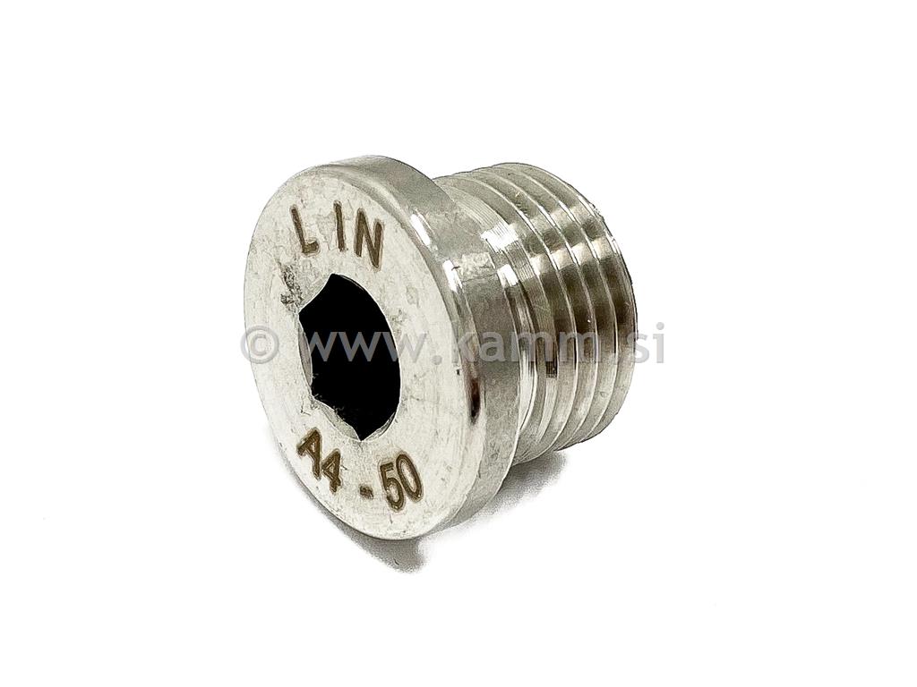 Inox zaporni čep DIN 908