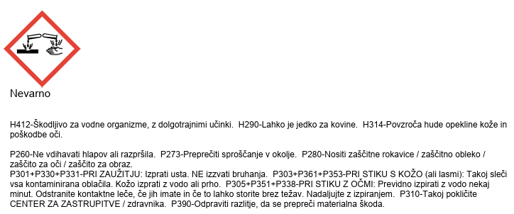 Varnostni list