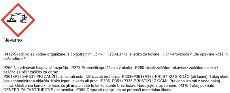 Varnostni list