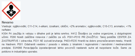 Varnostni list