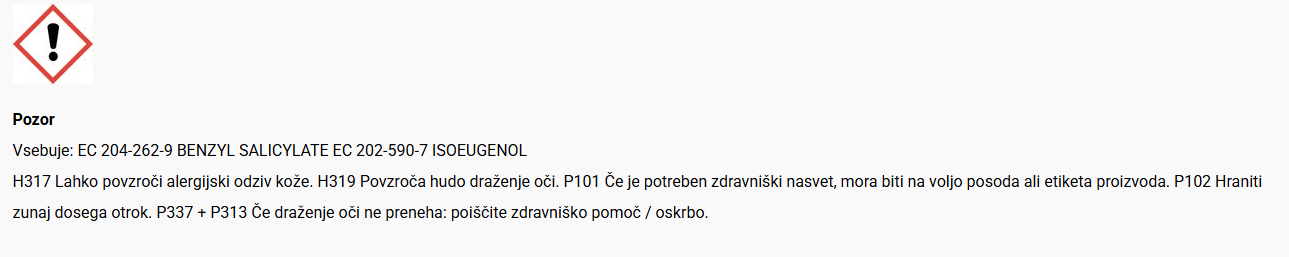 Varnostni list