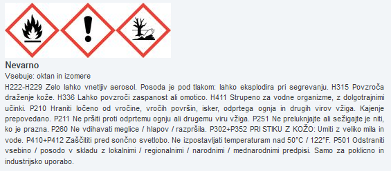 Varnostni list