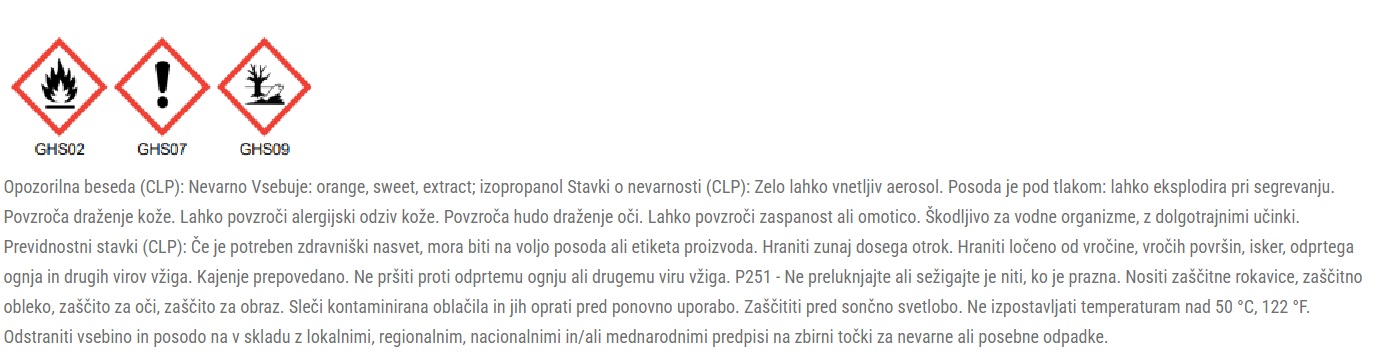 Varnostni list
