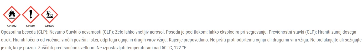 Varnostni list