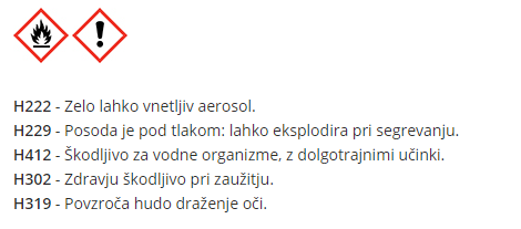 Varnostni list