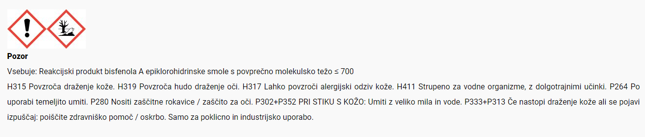 Varnostni list