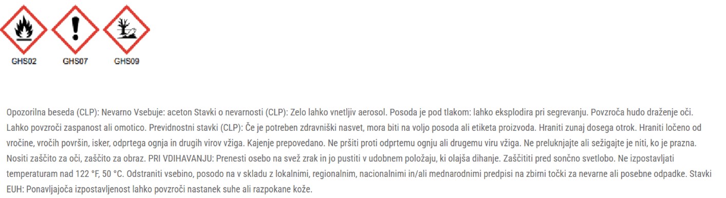 Varnostni list