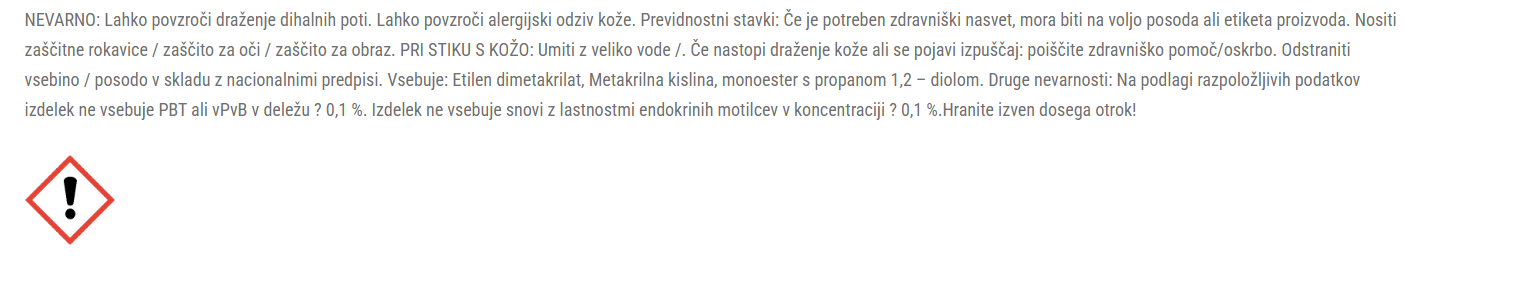 Varnostni list