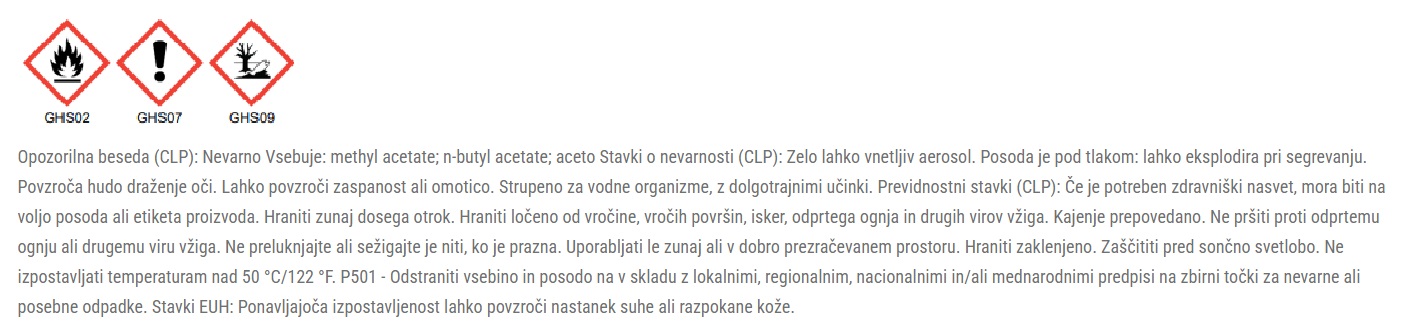 Varnostni list